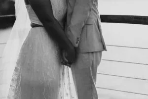 Professional videography capturing romantic wedding moments