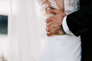 Professional videography photography and drone footage at wedding