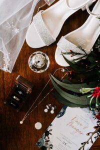 Professional videography photography and drone wedding details setup