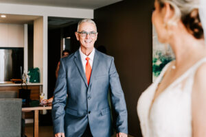 Professional videography photography and drone footage captures wedding