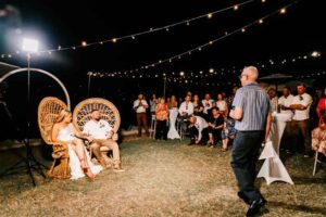 Professional videography photography and drone footage at event