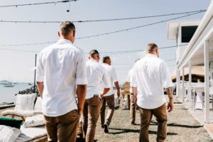 Professional videography photography and drone footage at beach event