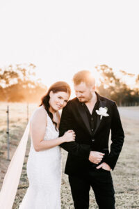 W+R 12-08-23 Th3rd Dimension Media WR-776 Professional videography capturing a couple during sunset wedding