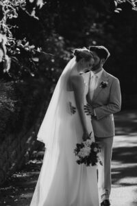 Professional videography capturing intimate wedding moments elegantly