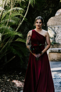 Professional videography photography and drone footage in garden setting