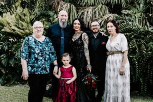 Professional videography photography and drone footage family portrait