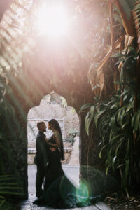 Professional videography photography and drone footage capture couple