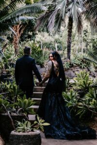 Professional videography photography and drone footage wedding couple