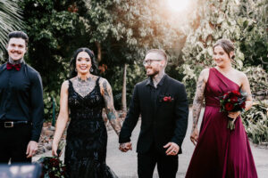 Professional videography, photography, couple walking in nature