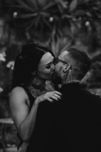 Professional videography, photography, drone footage of couple