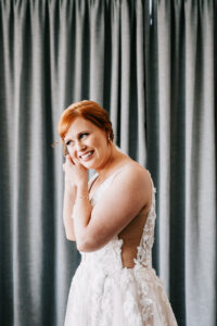 Professional videography photography and drone bridal portrait session