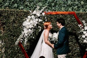 Professional videography, photography, drone footage wedding ceremony