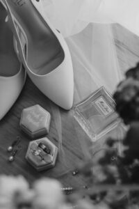 Professional videography photography drone bridal accessories setup