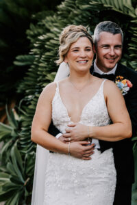 Professional videography photography and drone footage wedding couple