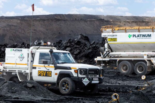 Professional videography photography and drone footage of mining site