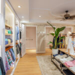 Professional videography, photography of a modern clothing store