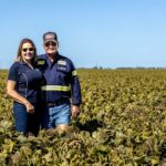 Professional videography photography and drone footage in a field