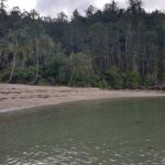 Professional videography photography drone footage of serene beach