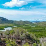 Professional videography photography and drone footage of a landscape