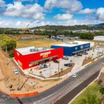 Professional videography captures vibrant aerial view of a complex