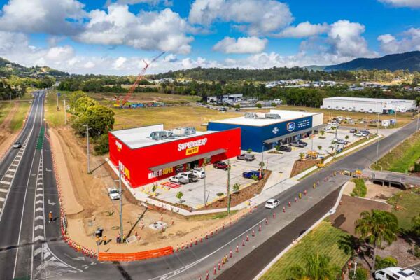 Professional videography captures vibrant aerial view of a complex