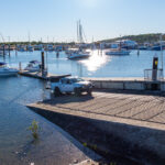 Professional videography, photography, and drone footage of marina boats
