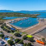Professional videography photography and drone footage of marina