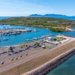 Professional videography, photography, and drone footage of marina