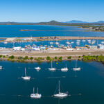 Professional videography photography and drone footage of marina