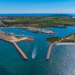 Professional videography photography and drone footage of coastline