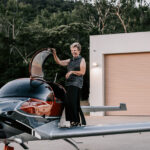 Professional videography photography and drone footage by a plane