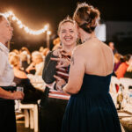 Professional videography and photography at elegant outdoor event