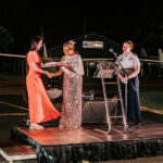 Professional videography awards ceremony on outdoor stage