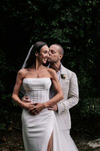Professional videography photography and drone footage wedding couple