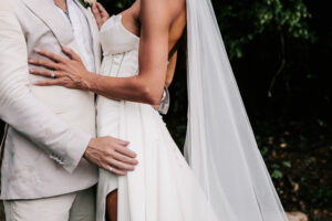 Professional videography and photography capture wedding moment
