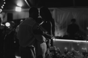 Professional videography capturing a couple's intimate dance moment