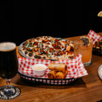 Professional videography photography and drone footage of pizzas