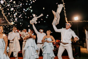 Professional videography photography drone footage celebration scene