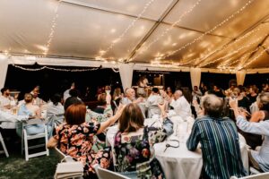 Professional videography photography and drone footage at event