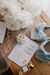 Professional videography photography and drone footage wedding setup