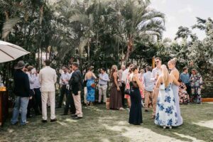 Professional videography photography drone footage outdoor gathering