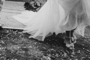 Professional videography capturing elegant wedding moment