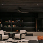 Professional videography modern living room interior design