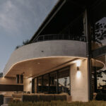 Professional videography photography and drone footage of modern home