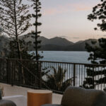 Professional videography photography, scenic ocean view at sunset