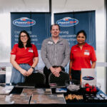 Professional videography photography and drone footage at event booth