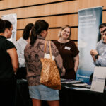 Professional videography, photography, and drone footage event booth