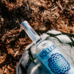 Professional videography photography and drone footage of bottle display