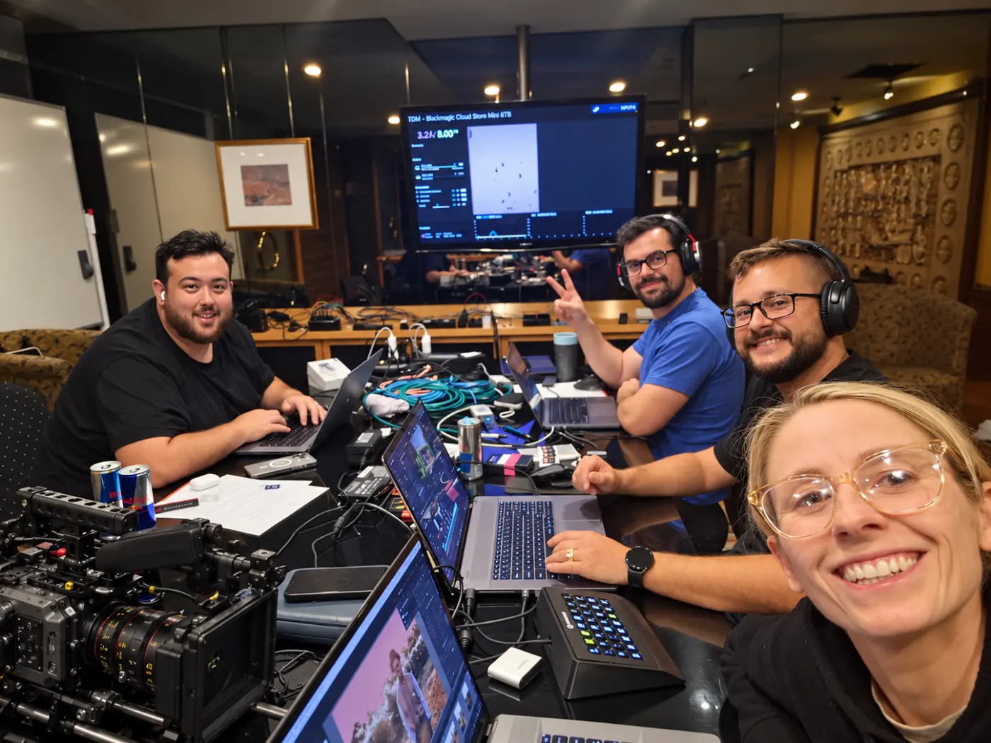 TDM team working on same-day event edits