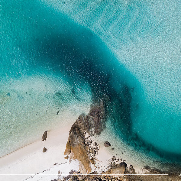 hill inlet aerial drone